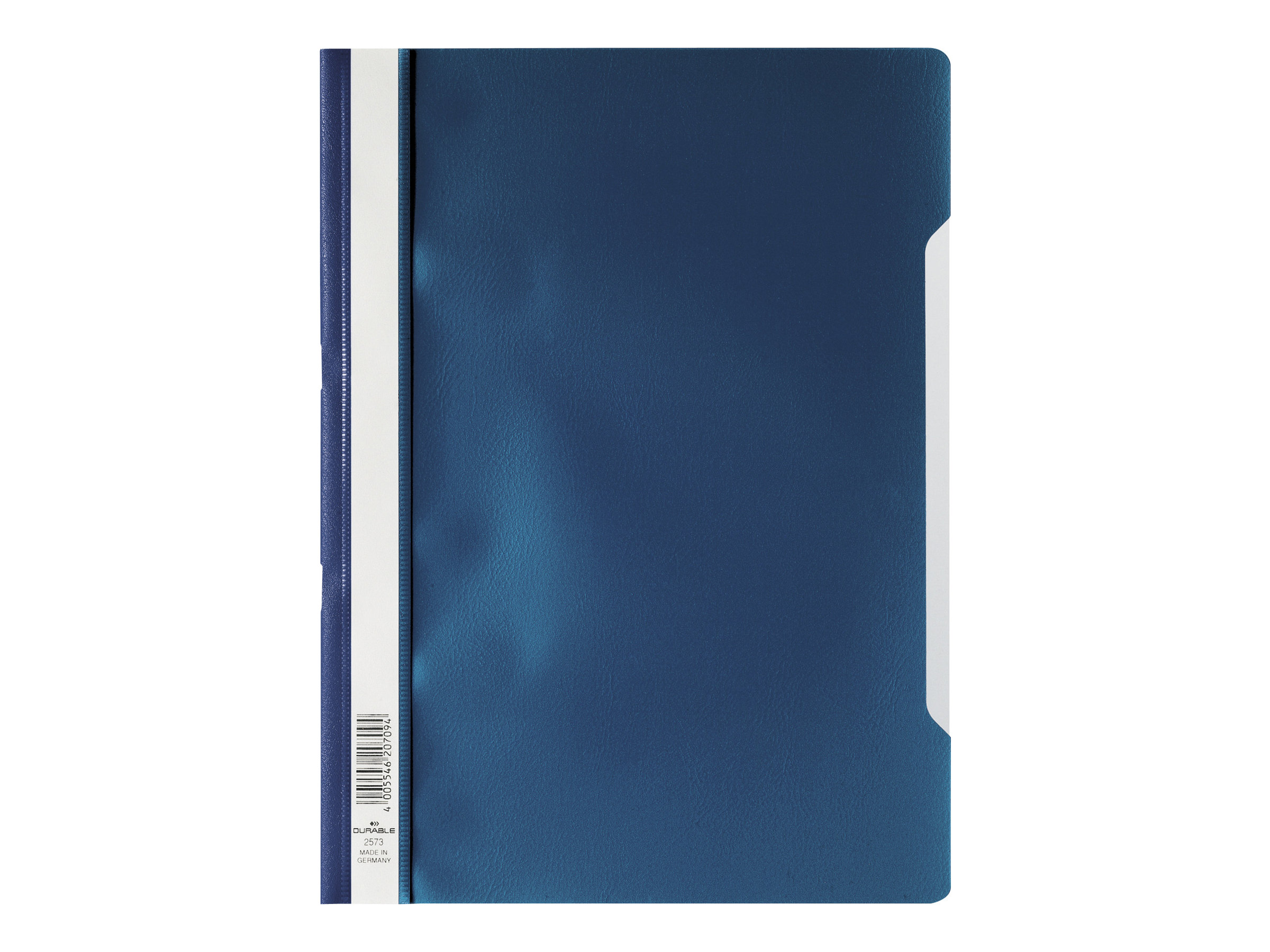 Durable Economy Report File For A4 Dark Blue
