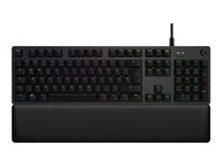Logitech Gaming G513 Tastatur Mekanisk LIGHTSYNC Kabling Tysk