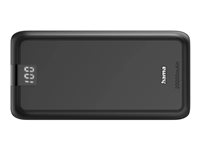 Hama Performance 20 power bank - Li-pol - 2 x USB, USB-C