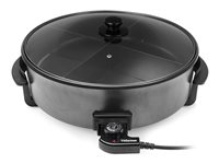 Tristar PZ-9145, Rund, Sort, Metal, 7,5 L, Aftageligt låg, 1 m