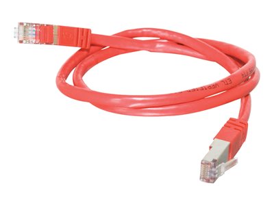 C2G 14ft Cat5e Snagless Shielded (STP) Ethernet Network Patch Cable - Red
