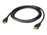 ATEN HDMI-kabel med Ethernet 15m Sort