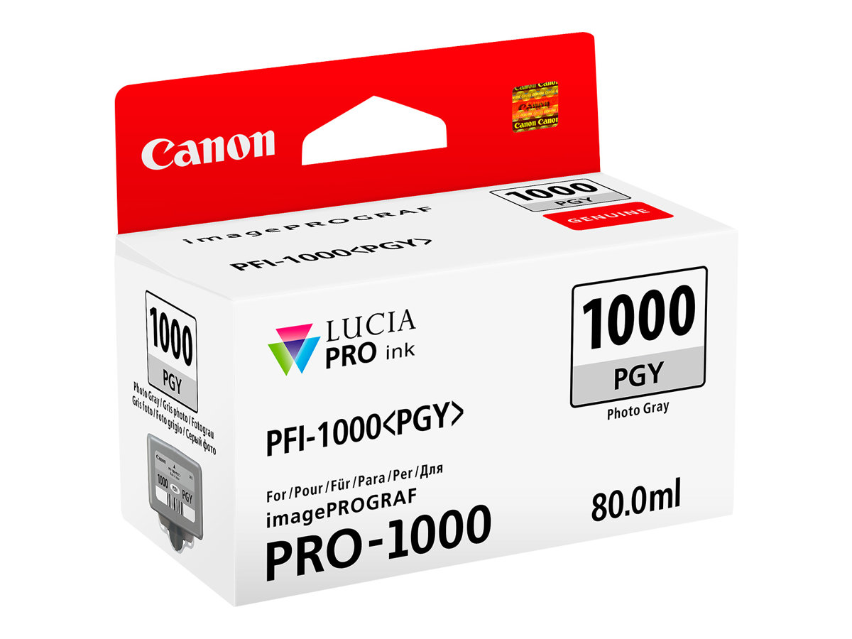 CANON 2LB PFI-1000pgy Ink Photo gray