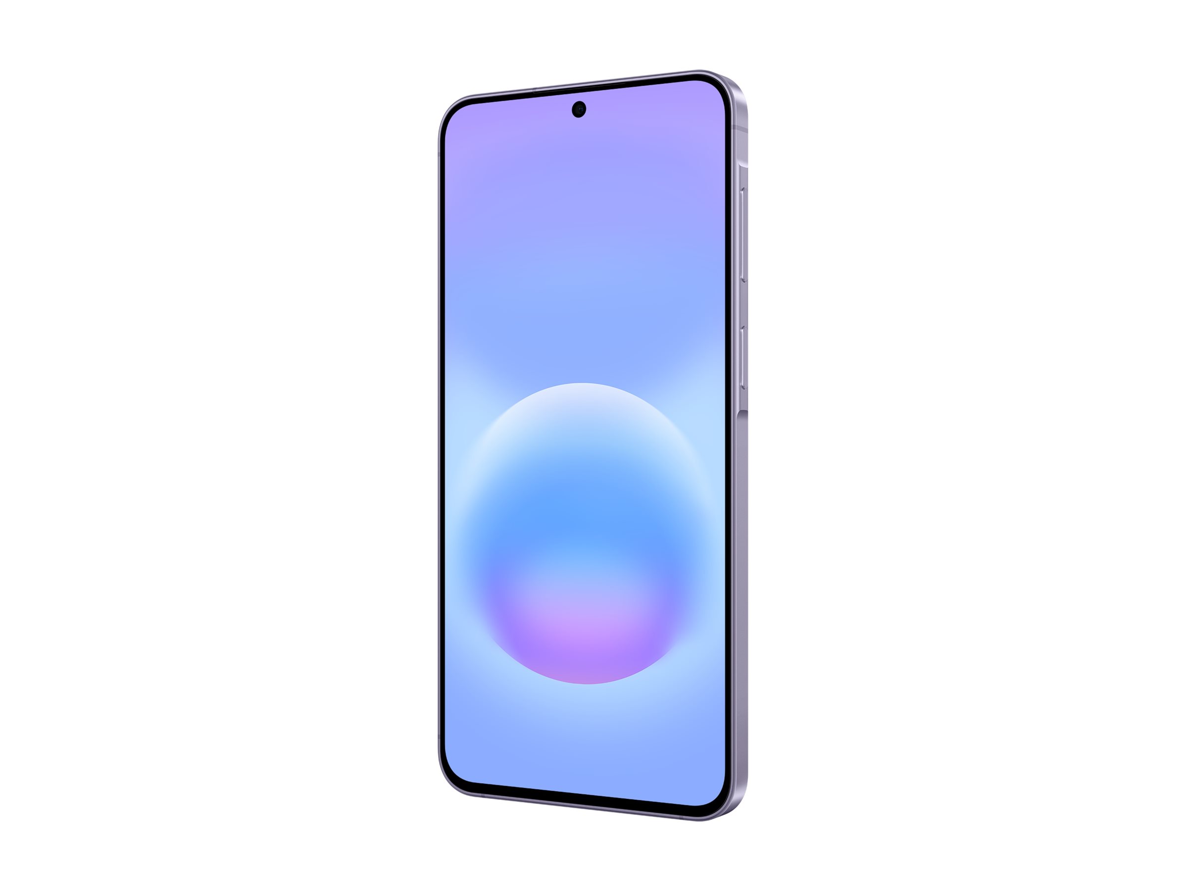 Samsung Galaxy A57 awesome lilac 5G smartphone 256 GB Product shot Front 80025