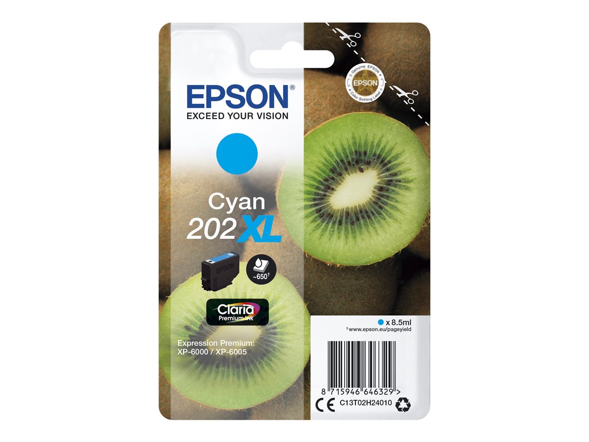 EPSON 1LB Singlepack Cyan 202XL Kiwi
