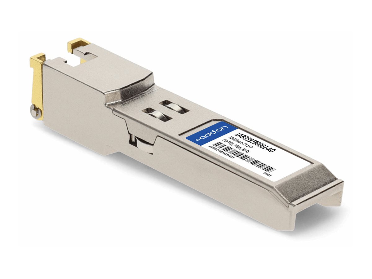 AddOn - SFP (mini-GBIC) transceiver module (equivalent to: Alcatel-Lucent Nokia 1AB359780002)
