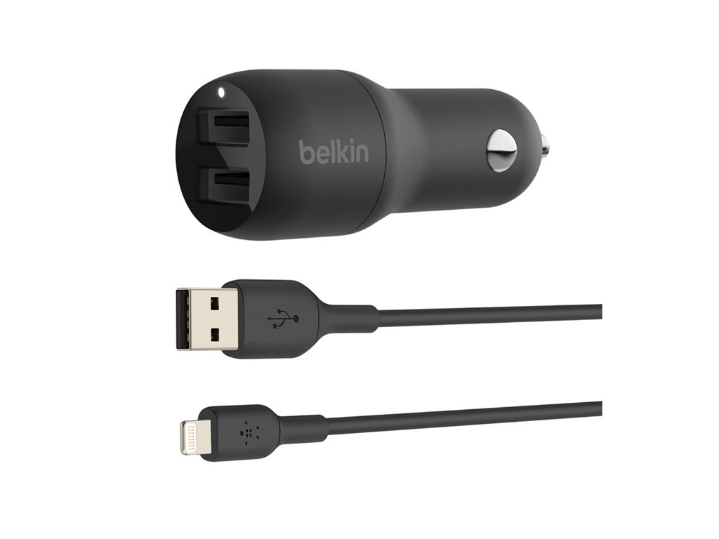 BELKIN Double Charg voiture USBA 24W