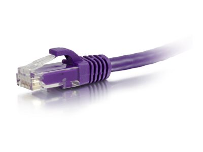 C2G 10ft Cat6a Snagless Unshielded UTP Network Patch Ethernet Cable-Purple