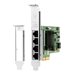 HP Intel Ethernet I350-T4 4-Port 1Gb NIC