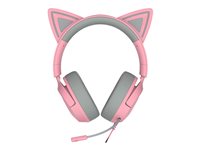 Razer Kraken Kitty V3 X Kablet Høretelefoner Pink