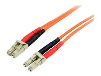 StarTech.com 1m Fiber Optic Cable - Multimode Duplex 62.5/125 - LSZH - LC/LC - OM1 - LC to LC Fiber Patch Cable (FIBLCLC1) - 