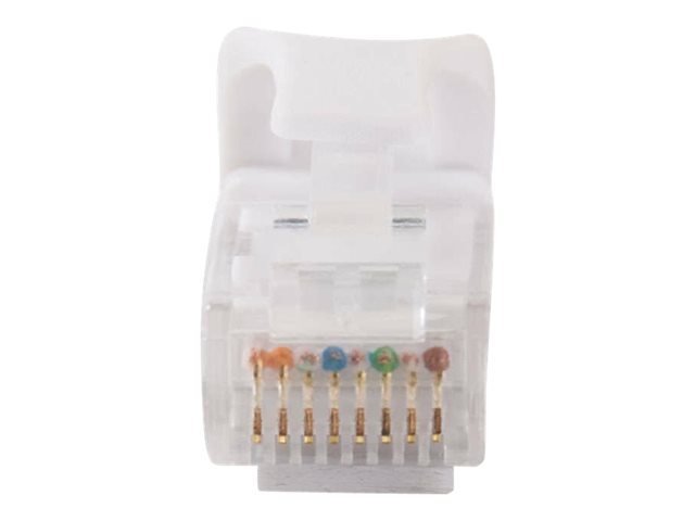 C2G Cat6 Booted Unshielded (UTP) Network Patch Cable - patch kabel - 50 cm - bílá – foto 7