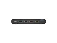 Belkin Universal Secure Single-Head - KVM / audio switch - 4 ports