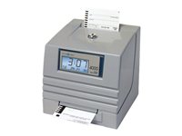 Pyramid 4000 Auto-Totaling Time clock printable time cards 100 employees light g