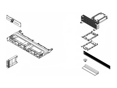 Lenovo - Server 8 x 2.5" SAS/SATA middle backplane kit