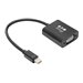 Eaton Tripp Lite Series Keyspan Mini DisplayPort 1.2 to VGA Adapter Active 1080p Black mDP to VGA