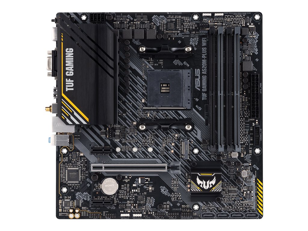 ASUS TUF GAMING A520M-PLUS II AMD A520
