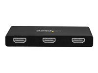 StarTech.com Hub MST USB Type-C vers 3x HDMI - Splitter / répartiteur Multi Stream Transport USB-C à 3 ports HDMI - Multi-écrans