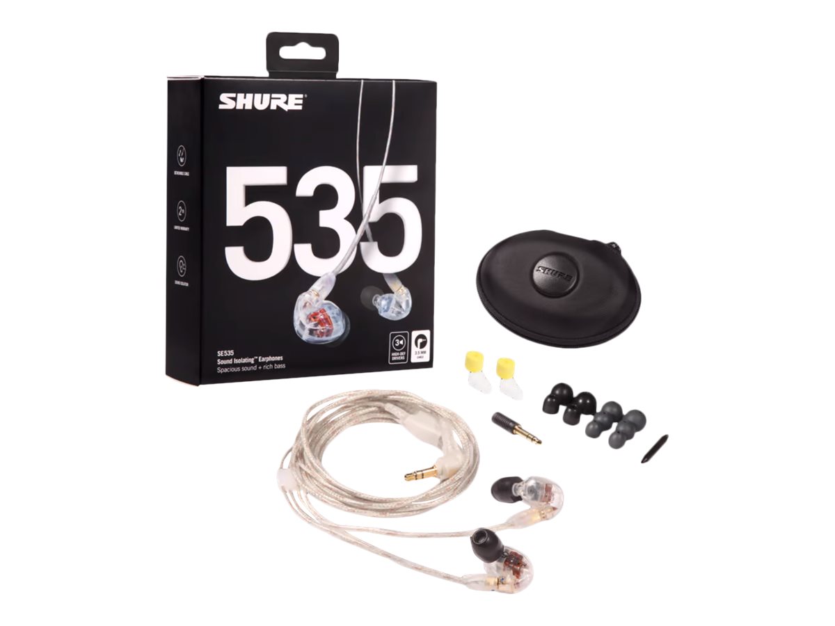 Shure SE535 Sound Isolating | Overview, Specs, Details | SHI
