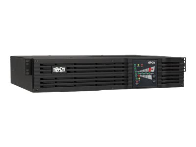 Tripp Lite UPS Smart Online 2200VA 1600W Rackmount 110V/120V USB DB9  Pre-installed WEBCARDLX 2URM