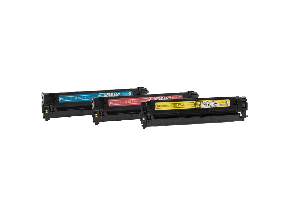 HP 128A Cyan LaserJet Print car