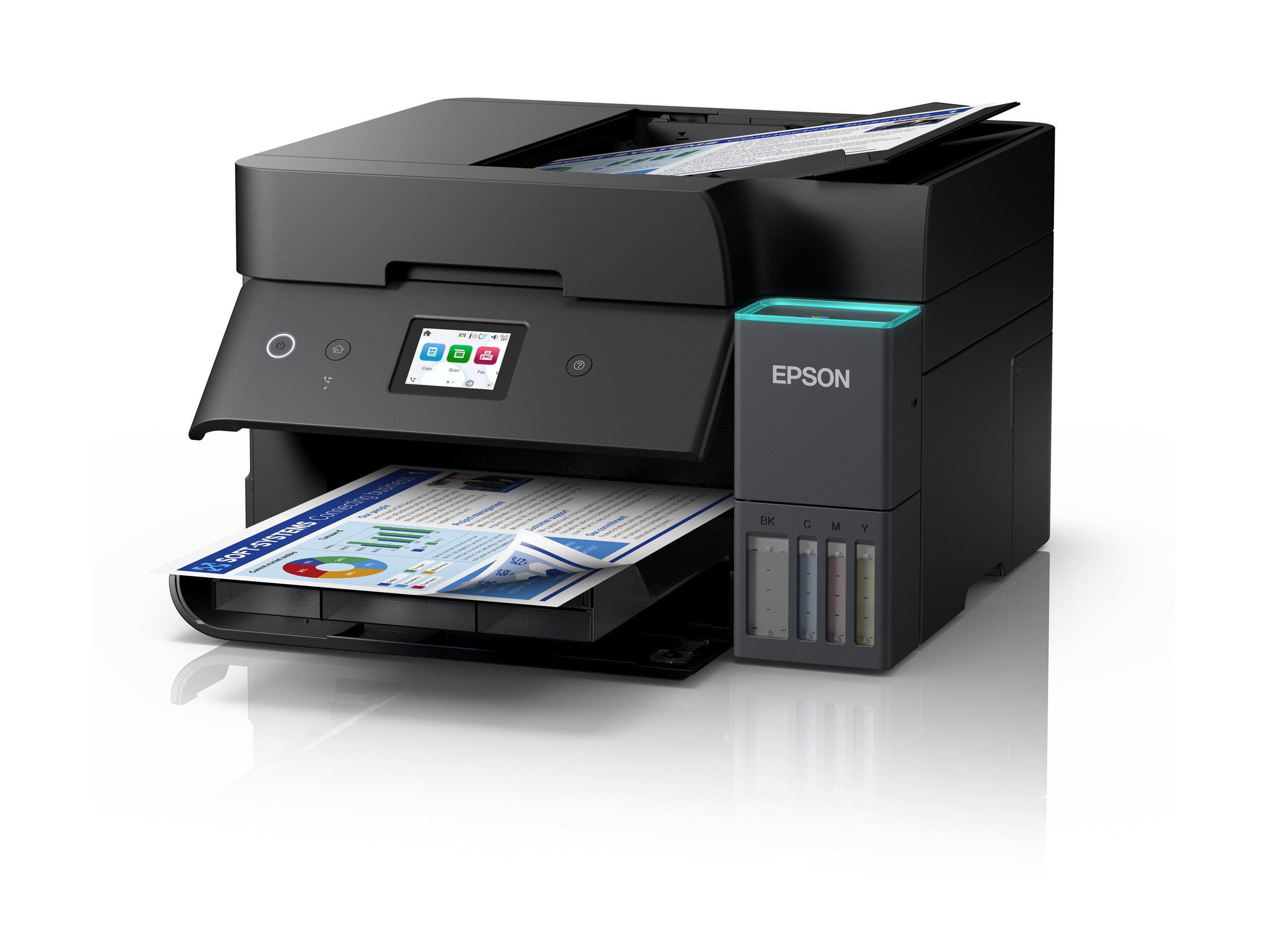 An image of Epson EcoTank ET-4950 - multifunction printer - colour