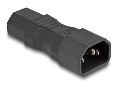 DELOCK Netzadapter IEC 60320 - C14 auf C13, Stecker / Buchse