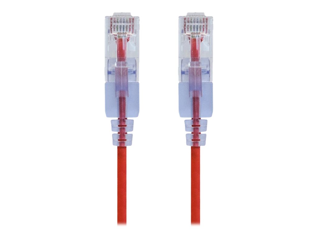 SLIMRUN CAT6A ETHERNET PATCH CABLE-SNAGLESS RJ45_ 550MHZ_ UT
