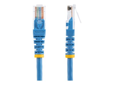 StarTech.com Cat5e Ethernet Cable - 25 ft - Blue - Patch Cable - Molded Cat5e Cable - Long Network Cable - Ethernet Cord - Cat 5e Cable - 25ft (M45PATCH25BL)