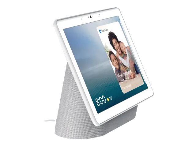 Google Nest Hub Max Voice Assistant Display - 10 Inch - Chalk