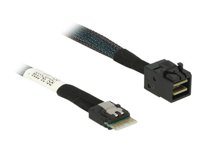 DELOCK SAS Kabel Slim SAS-> Mini SAS HD St/St 0.50m Kabel