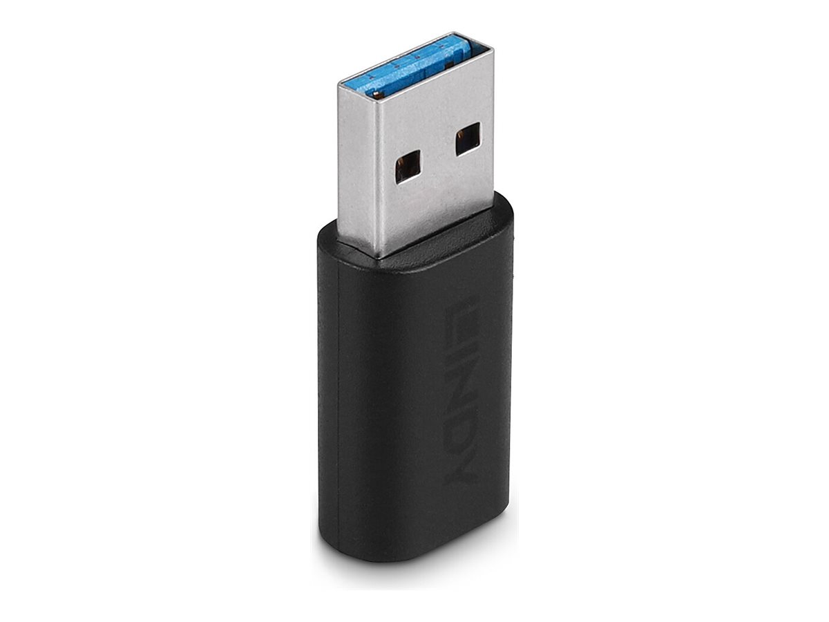 An image of Lindy - USB-C adapter - USB Type A to USB-C