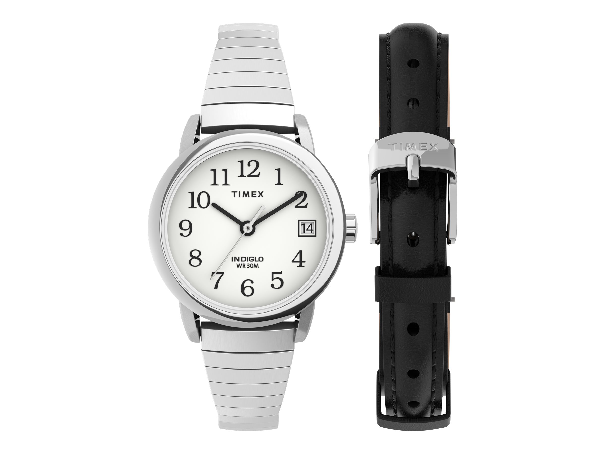 Timex Easy Reader Women's Analog Watch - Silver
