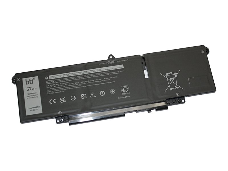 BTI - Notebook battery (equivalent to: Dell WW8N8)