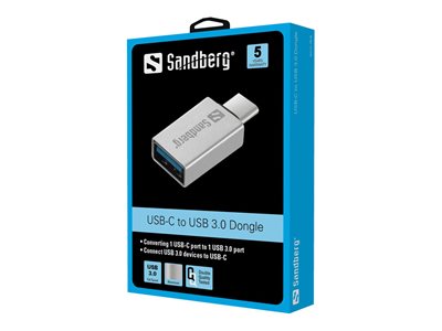 SANDBERG USB-C to USB 3.0 Dongle