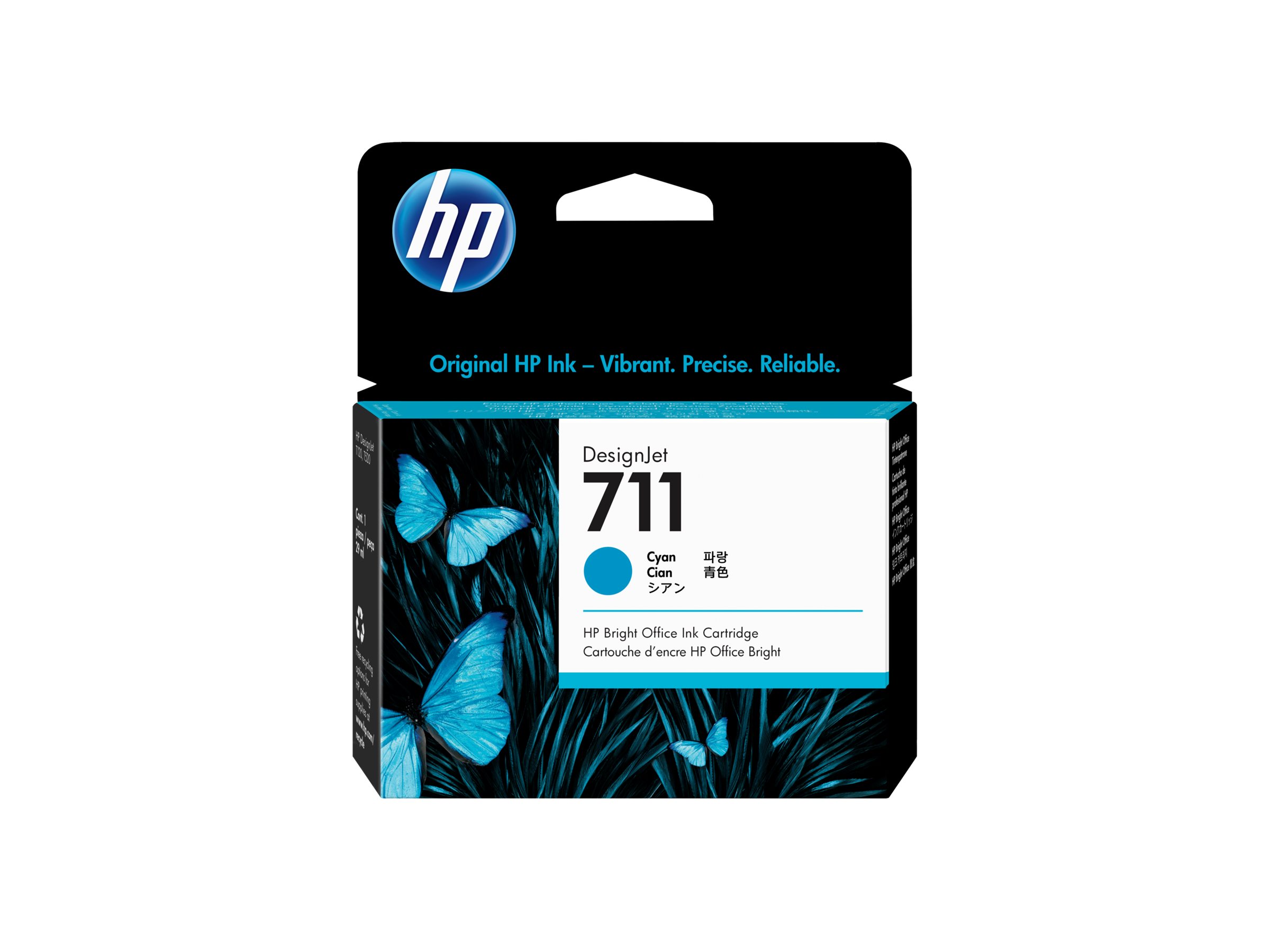 Hp 711 Cyan Original Designjet Ink Cartridge Hp 711 Cyan Original Designjet Ink Cartridge