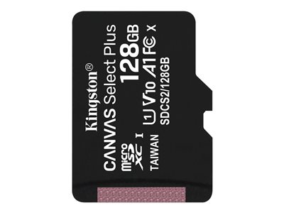 KINGSTON 128GB micSDXC Canvas SelectPlus - SDCS2/128GBSP