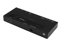 StarTech.com 4 Port HDMI  - 4K   ing, Auto-Sensing & Serial Control - Automatic 4x1 HDMI Video er Box (VS421HD4KA) Video-/audioswitch HDMI