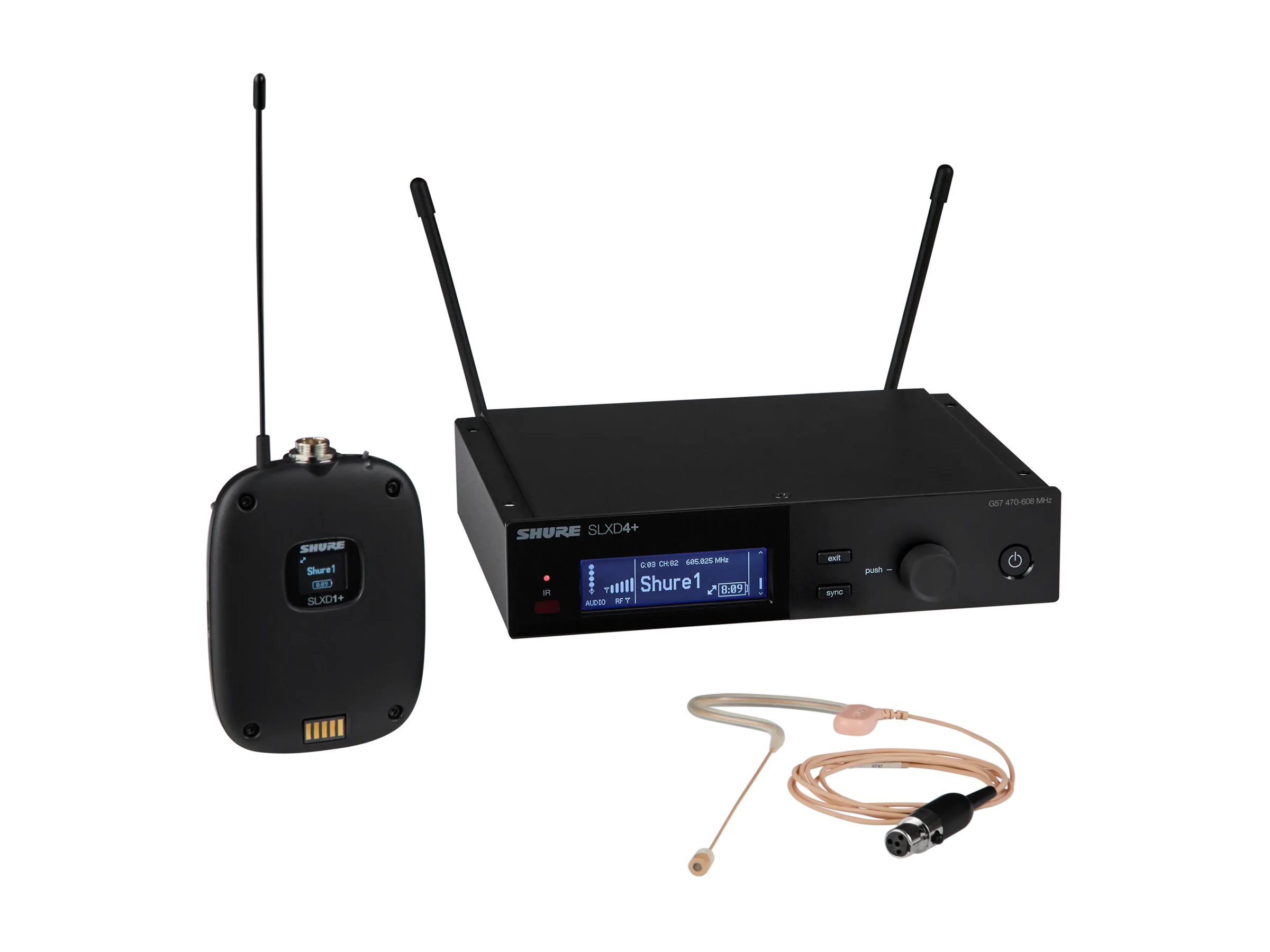 Shure SLX-D Wireless System SLXD14+/153T