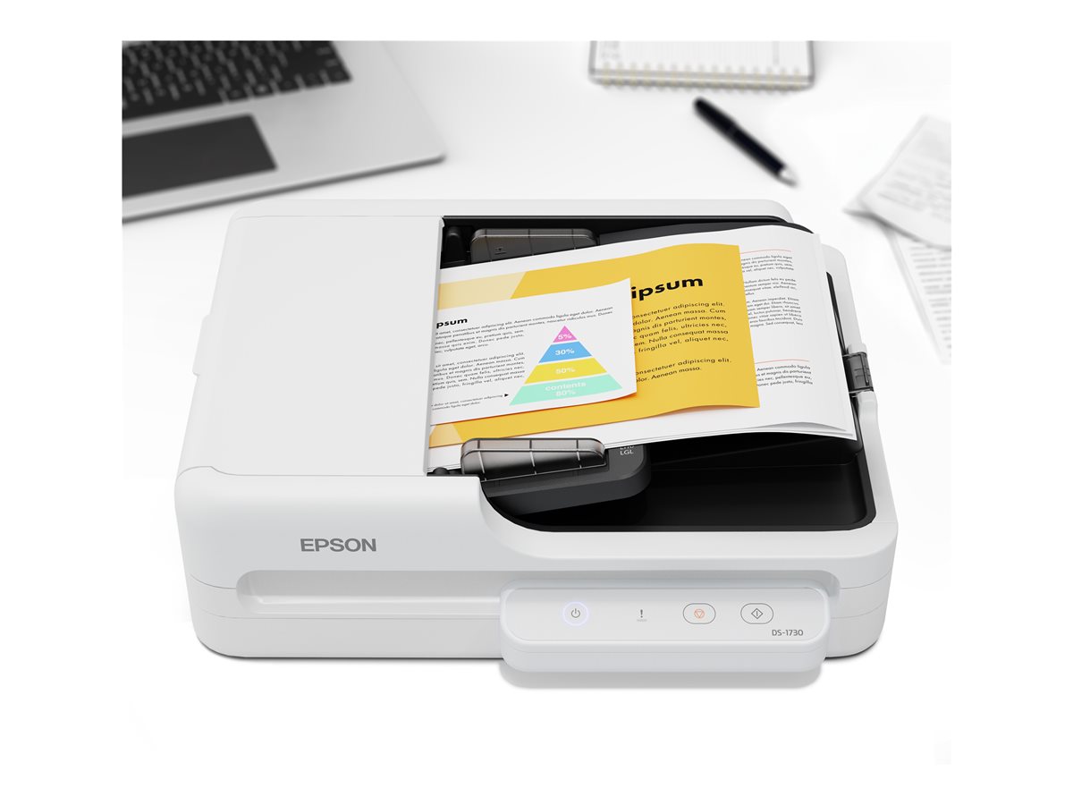 Epson WorkForce DS-1730 - skener dokumentů - stolní - USB 2.0 – foto 8