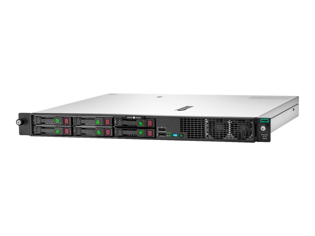 HPE ProLiant DL20 Gen10 Plus High Performance - Server - Rack-Montage - 1U - 1-Weg - 1 x Xeon E-2336 / 2.9 GHz