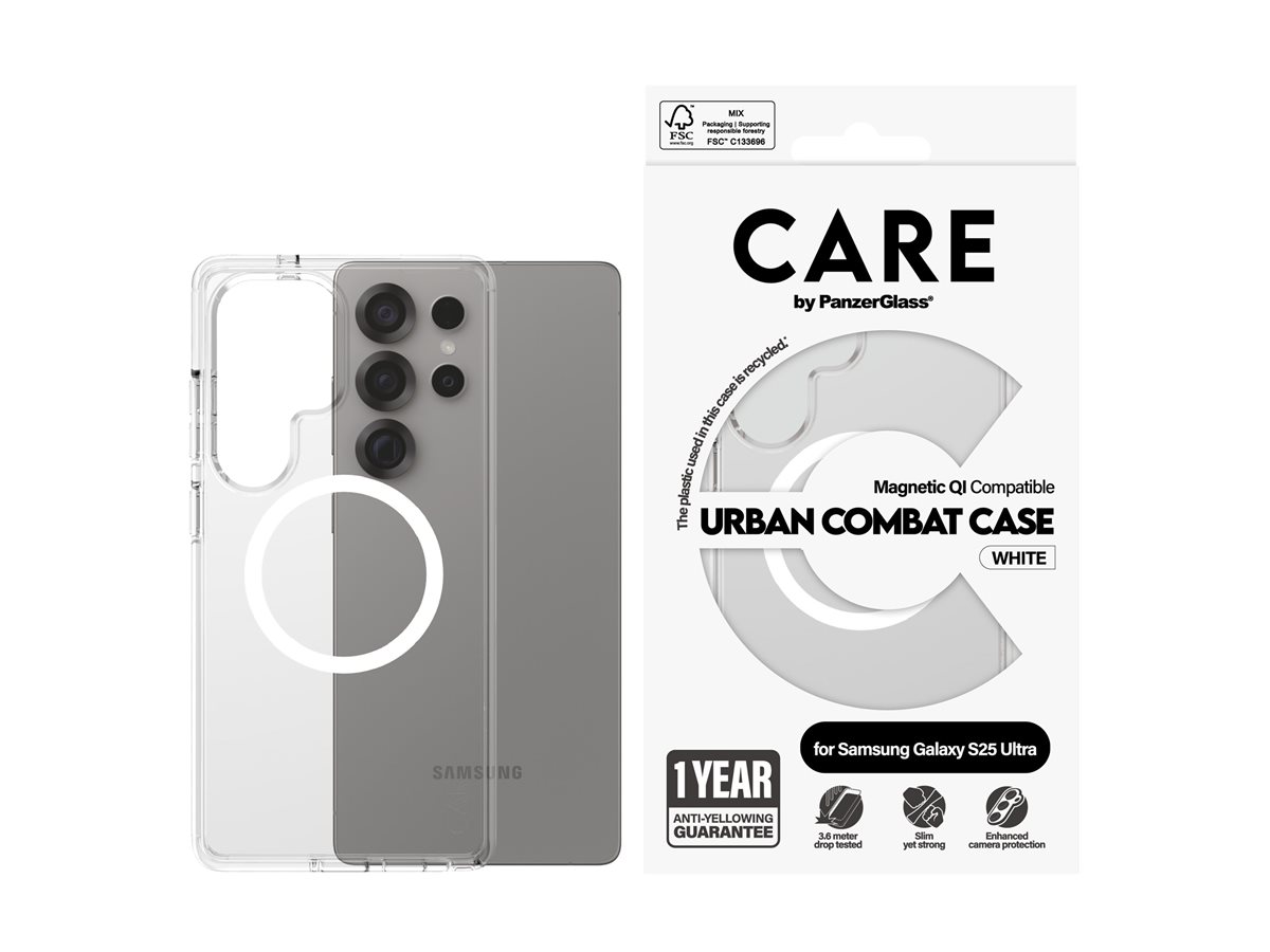 PanzerGlass CARE Samsung Galaxy S25 Ultra Urban Combat White QI – foto 3