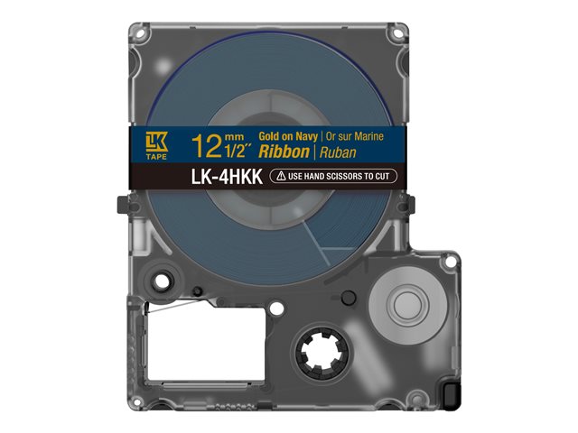 EPSON Ruban LK-4HKK - Satin - Or/Bleu