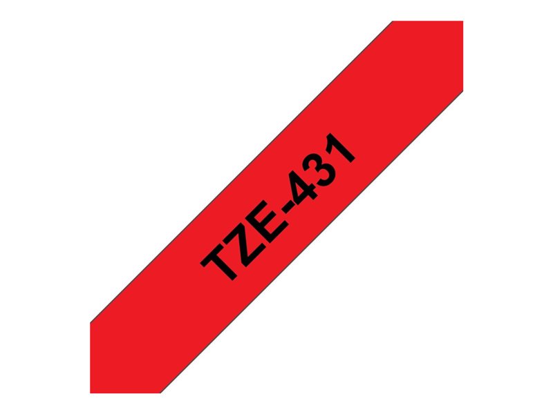 Brother TZe-431 - ruban lamin - 1 cassette(s) - Rouleau (1,2 cm x 8 m)