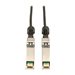 Eaton Tripp Lite Series SFP+ 10GBASE-CU Passive Twinax Copper Cable, SFP-H10GB-CU50CM Compatible, Black, 20-in. (50.8 cm)