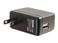 C2G USB Wall Charger - AC to USB Charger - 5V 2A Output