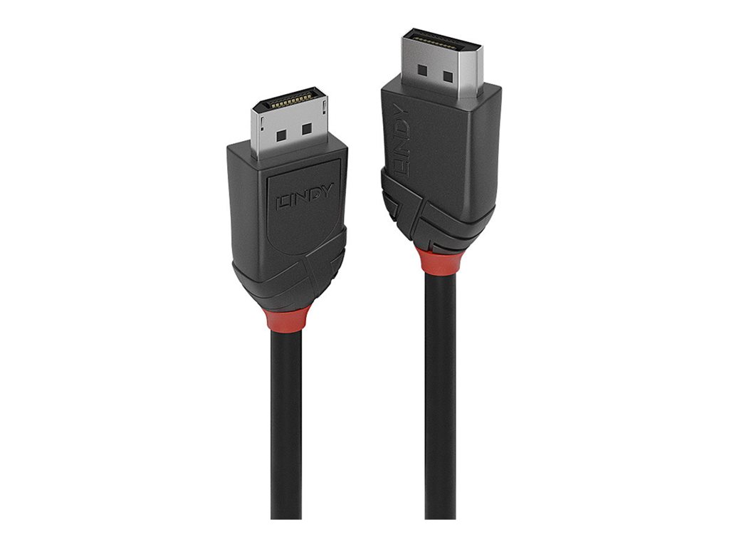 C ble DisplayPort 1.2, Black Line, 0.5m