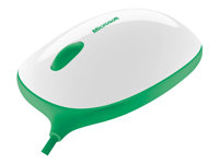 Microsoft Express Mouse Optisk Kabling Grøn Hvid