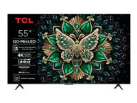 TCL 55C69K 55' 4K UHD (2160p) Børstet metal