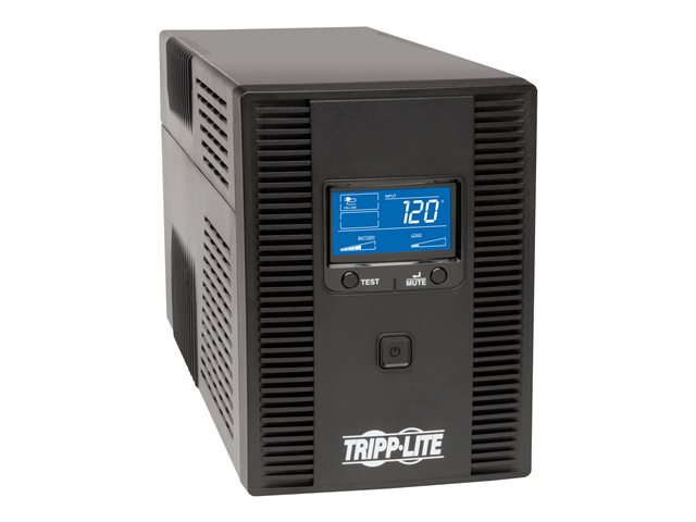 Tripp Lite UPS Smart LCD 120V 50/60Hz 1500VA 900W Line-Interactive AVR, Tower, Battery Back-Up LCD, USB, 10 Outlets